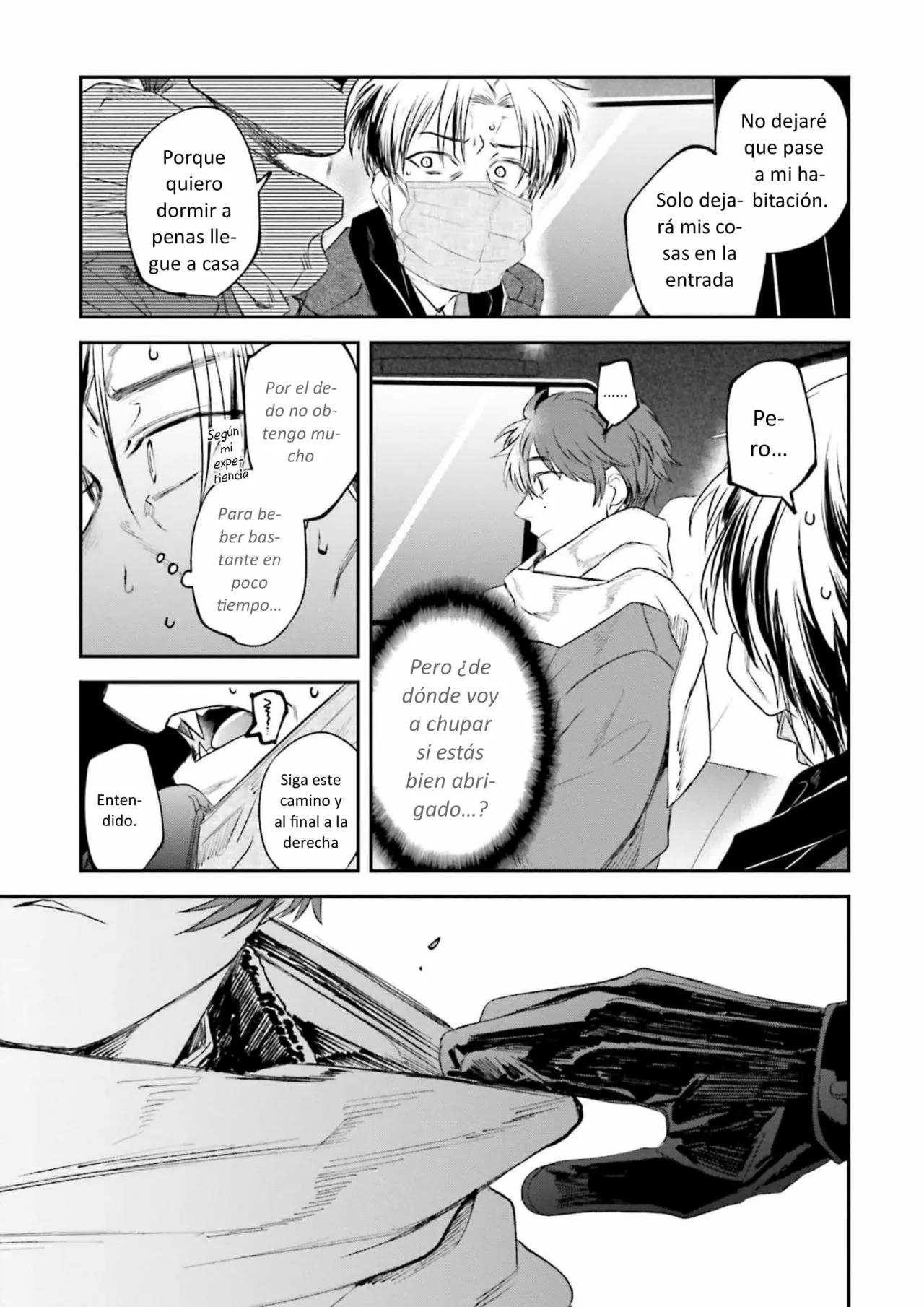 Yabun ni Kyuuketsu Shitsureishimasu. - Capítulo 14 3 manhwa