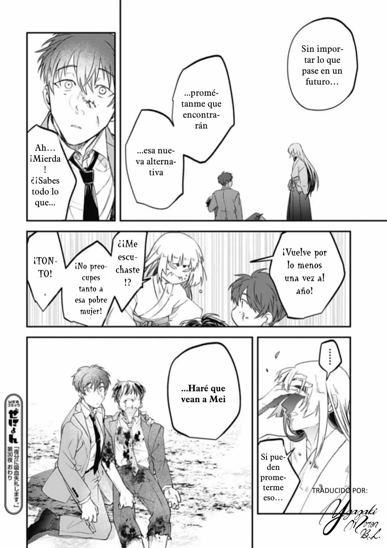 Yabun ni Kyuuketsu Shitsureishimasu. - Capítulo 30 3 manhwa