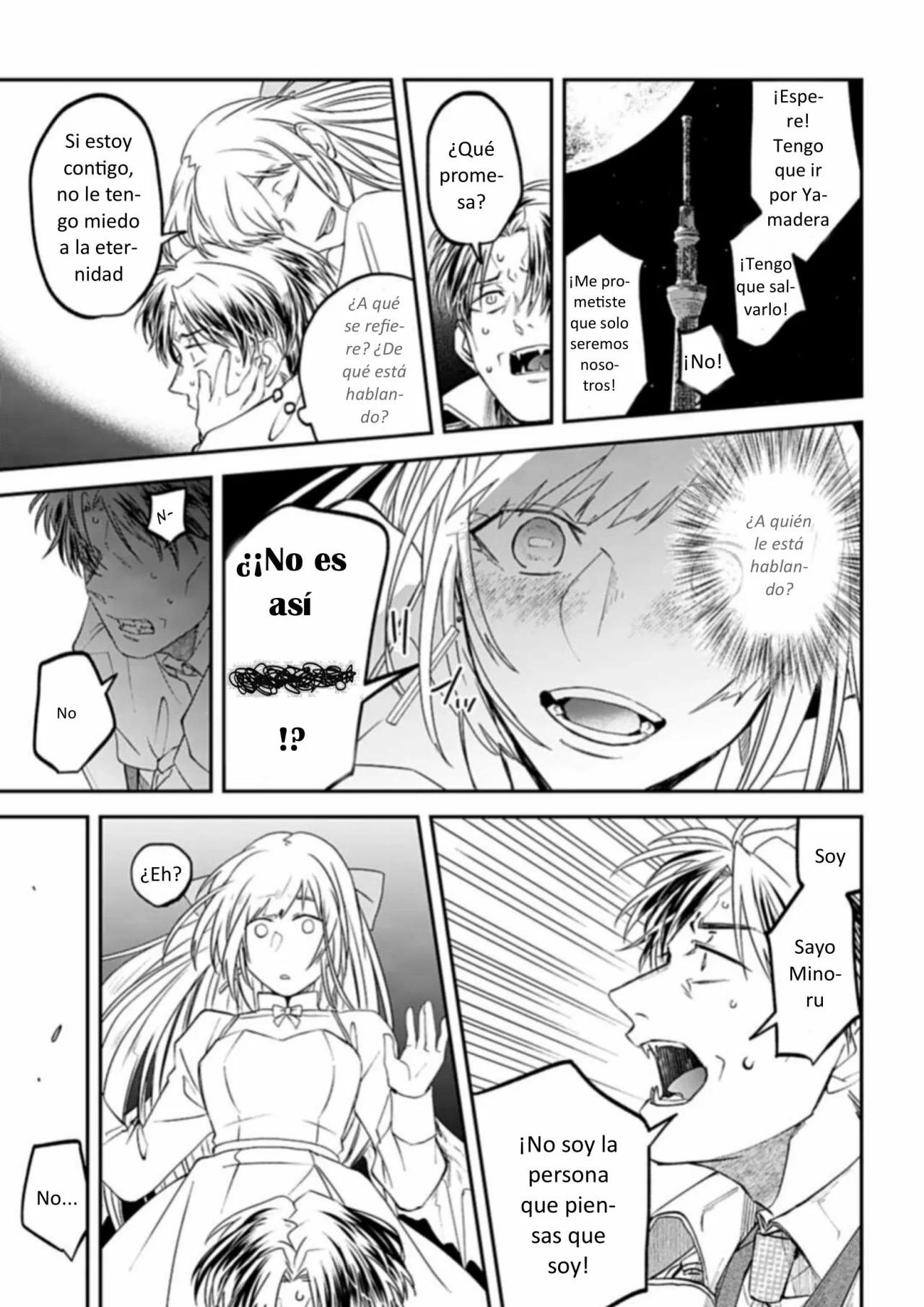 Yabun ni Kyuuketsu Shitsureishimasu. - Capítulo 33 manhwa