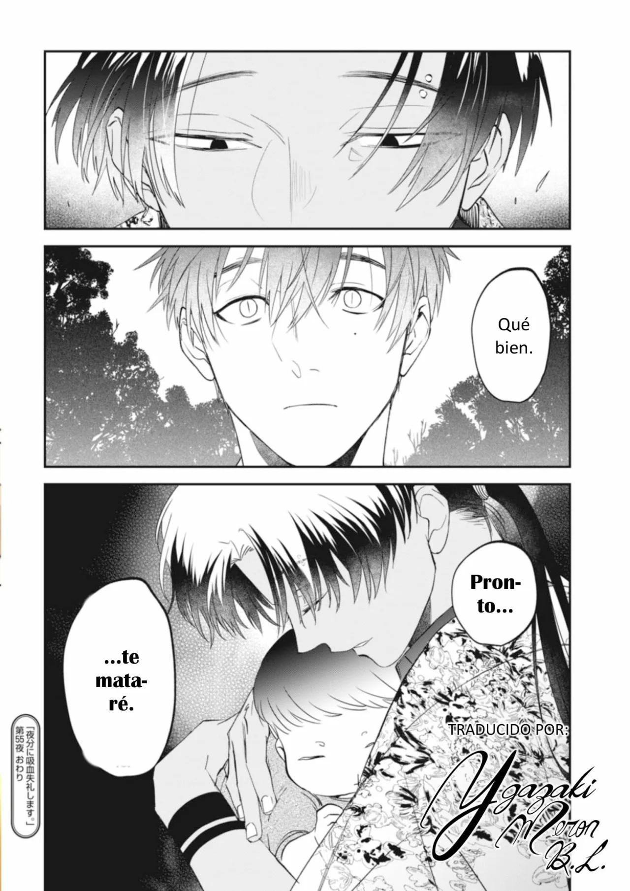 Yabun ni Kyuuketsu Shitsureishimasu. - Capítulo 55 3 manhwa