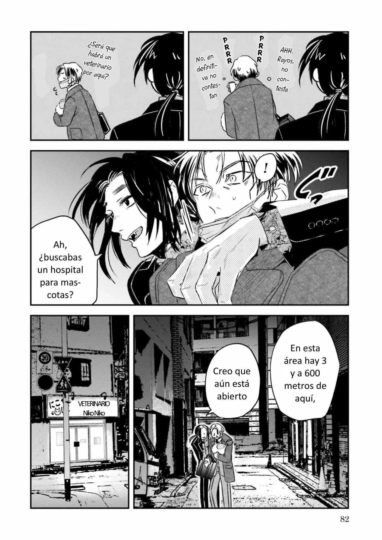 Yabun ni Kyuuketsu Shitsureishimasu. - Capítulo 13 manhwa