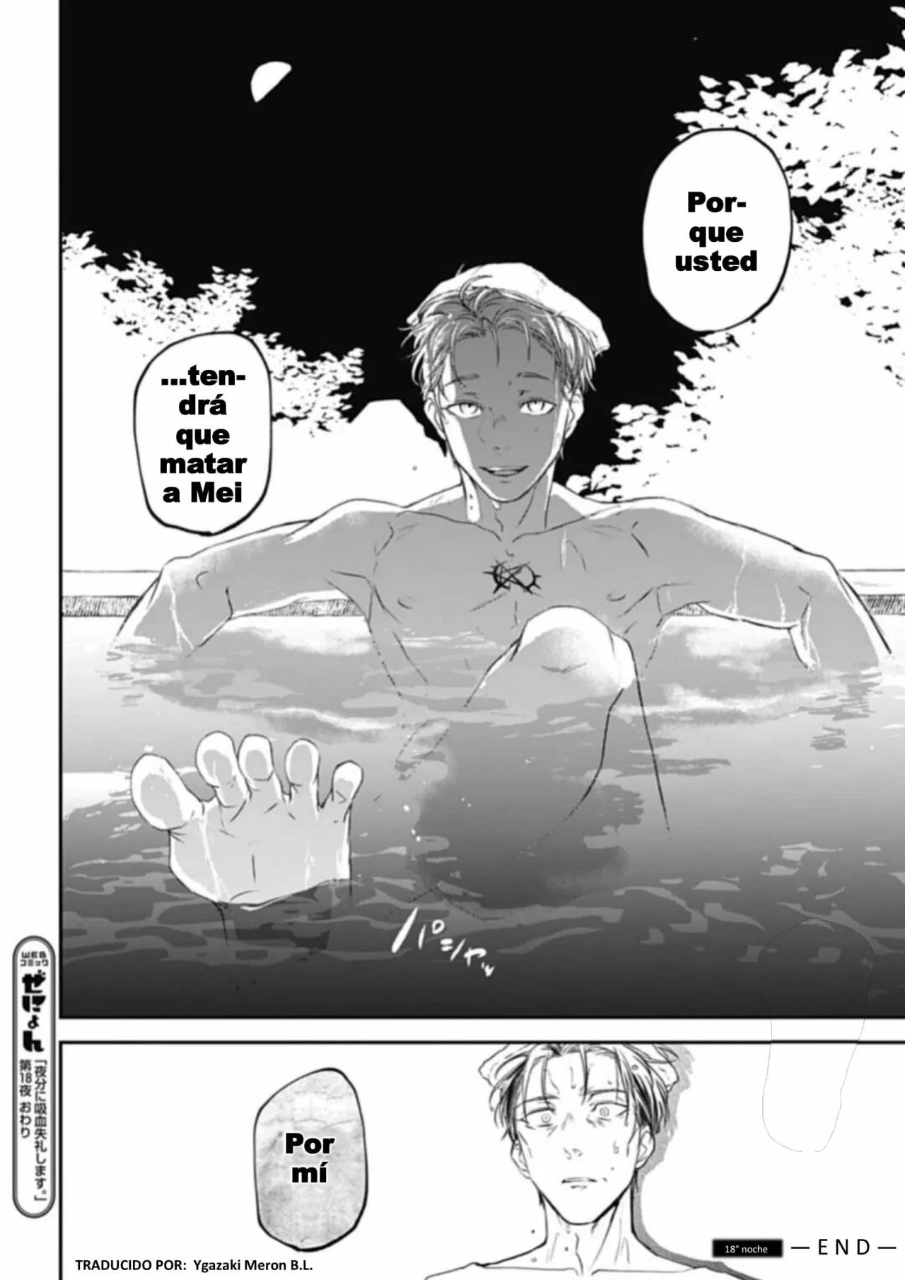 Yabun ni Kyuuketsu Shitsureishimasu. - Capítulo 18 3 manhwa