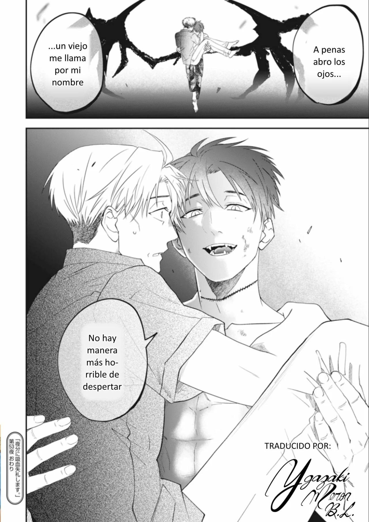 Yabun ni Kyuuketsu Shitsureishimasu. - Capítulo 53 3 manhwa