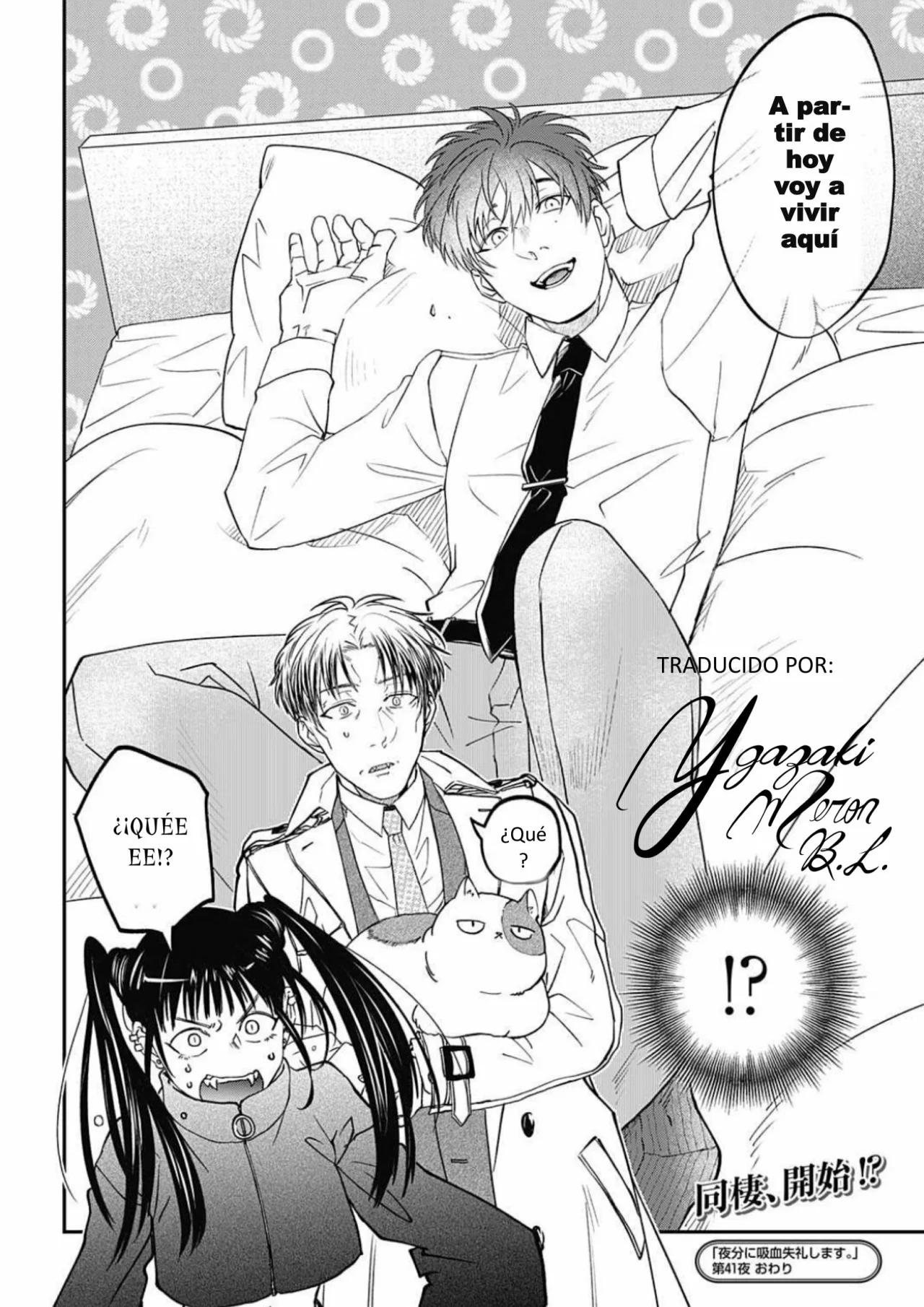 Yabun ni Kyuuketsu Shitsureishimasu. - Capítulo 41 3 manhwa