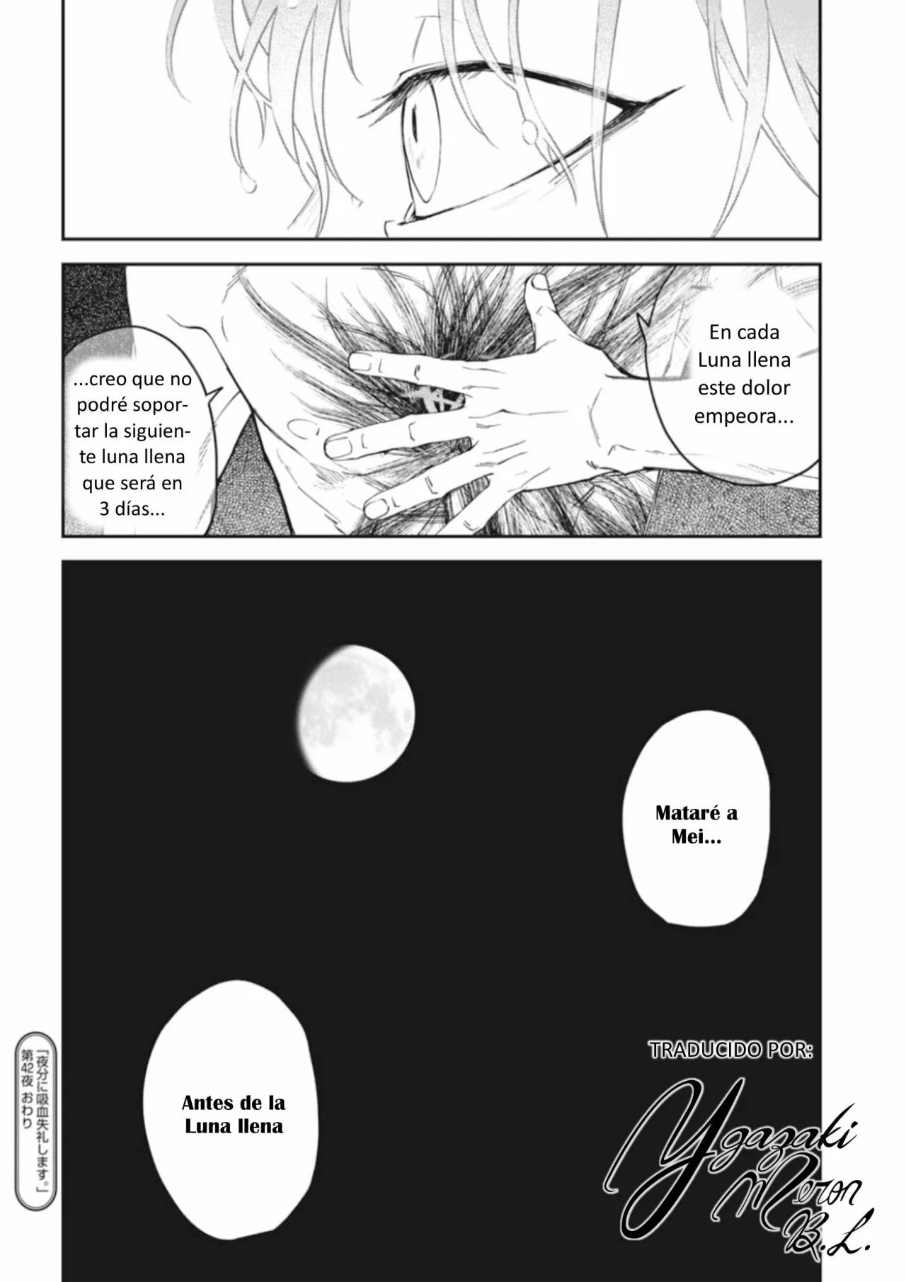 Yabun ni Kyuuketsu Shitsureishimasu. - Capítulo 42 3 manhwa