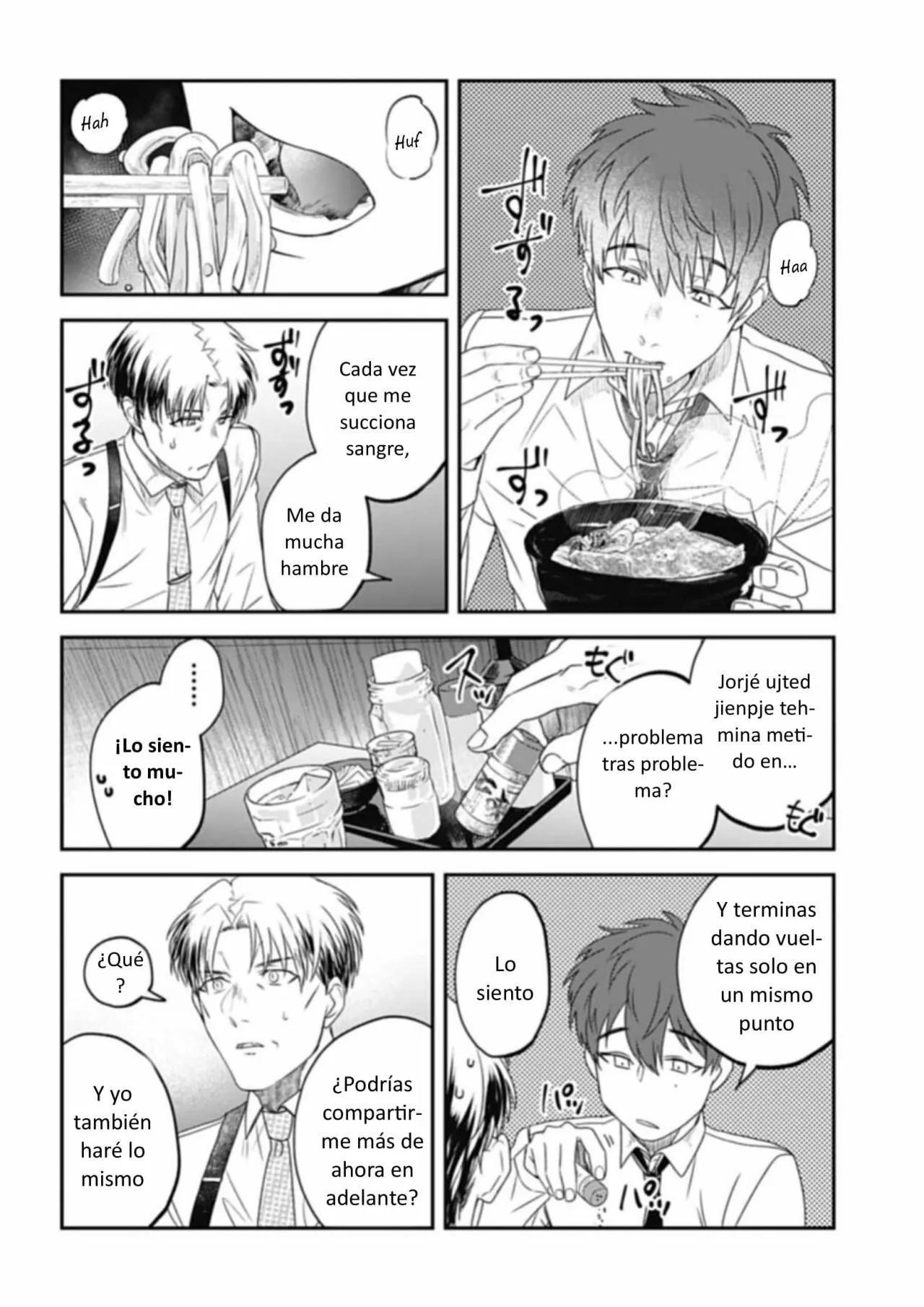 Yabun ni Kyuuketsu Shitsureishimasu. - Capítulo 26 3 manhwa