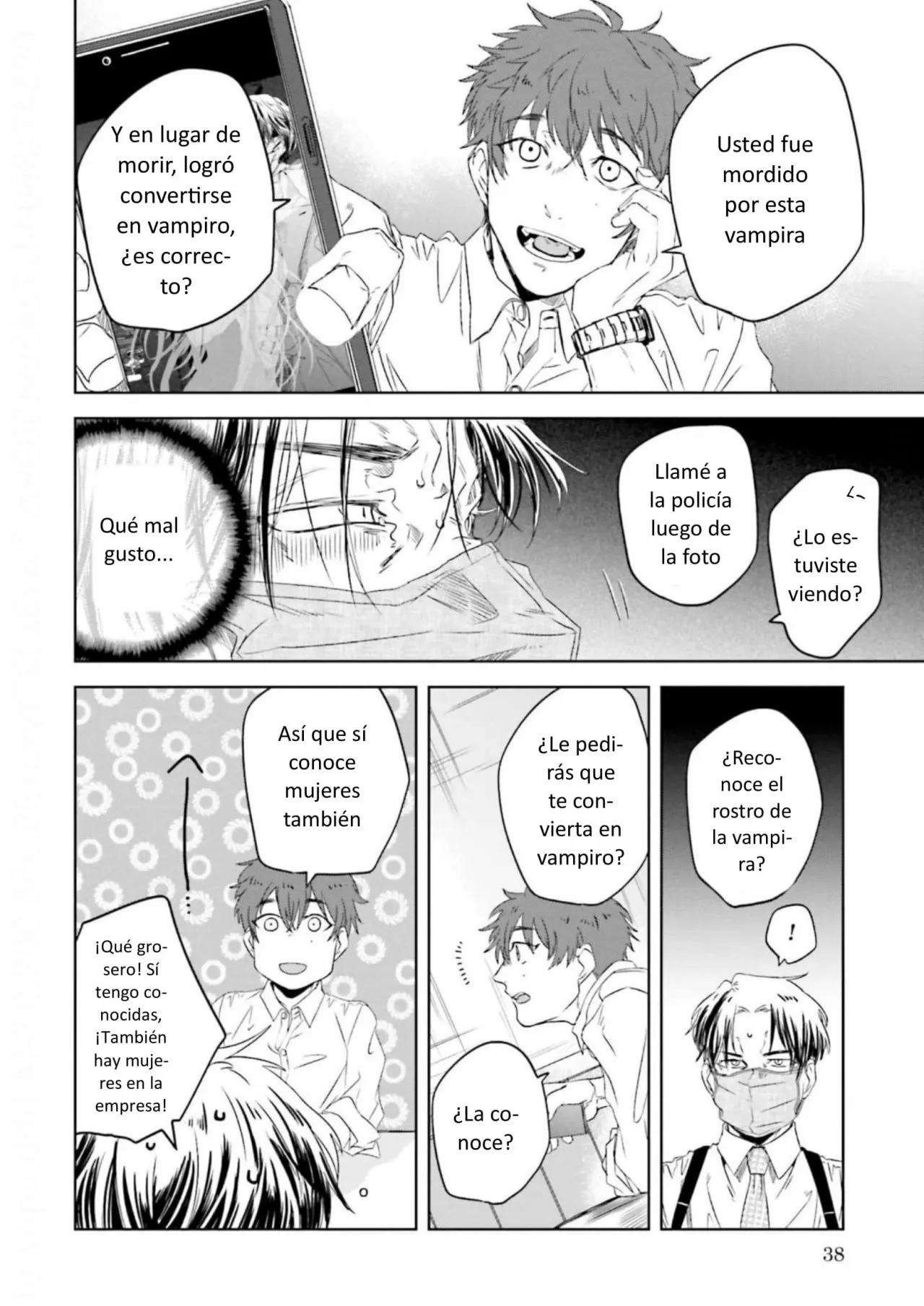 Yabun ni Kyuuketsu Shitsureishimasu. - Capítulo 2 2 manhwa