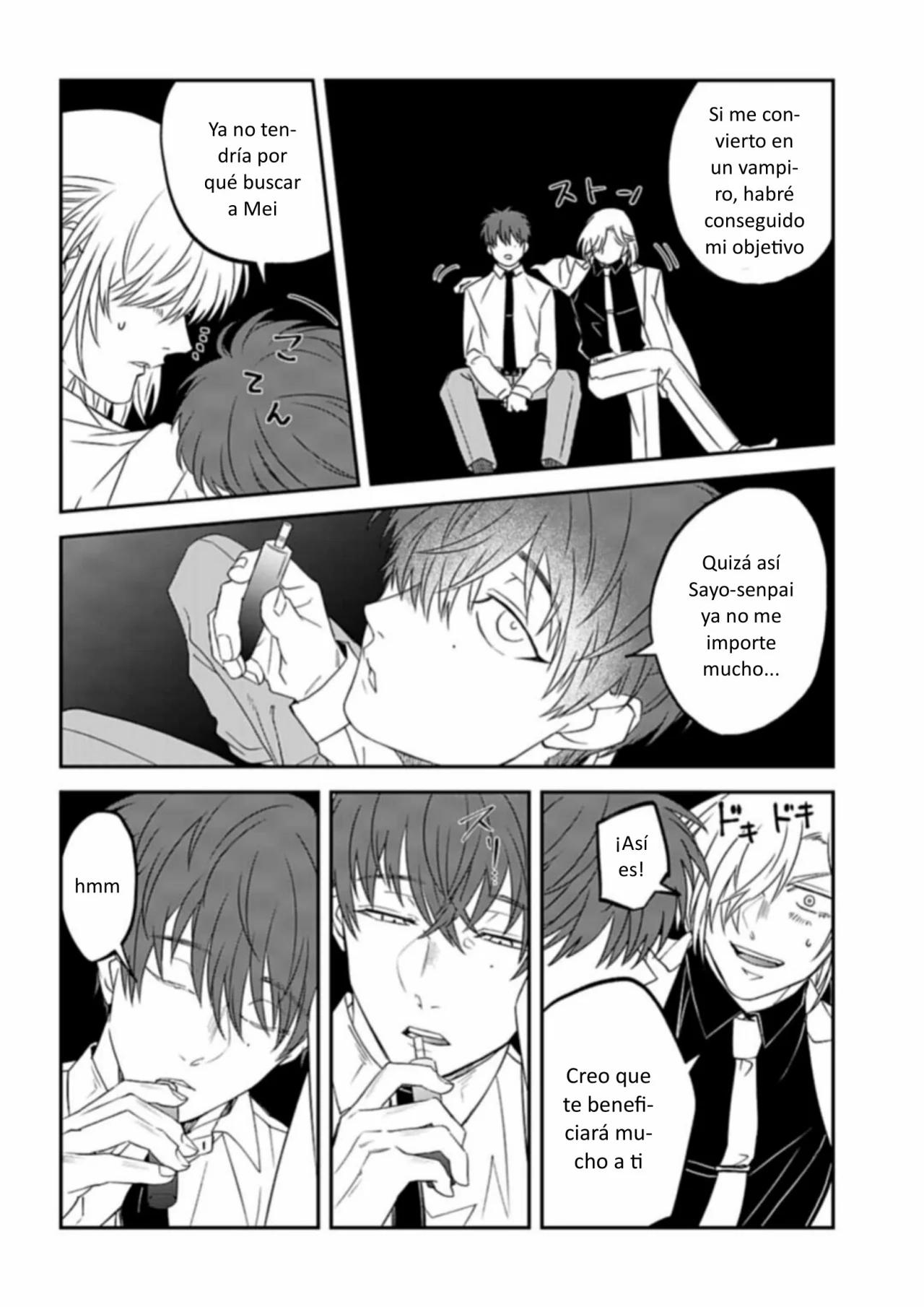 Yabun ni Kyuuketsu Shitsureishimasu. - Capítulo 37 manhwa