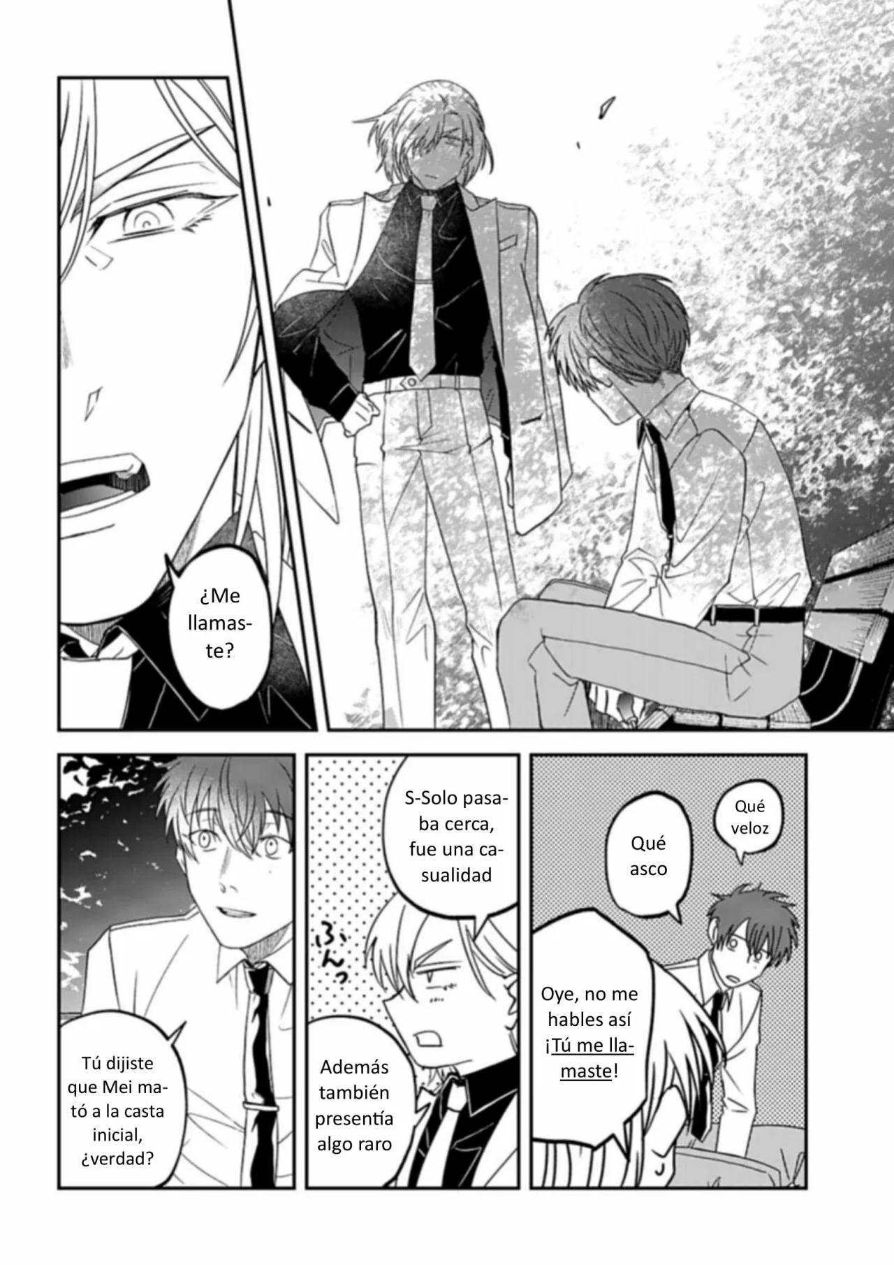 Yabun ni Kyuuketsu Shitsureishimasu. - Capítulo 37 manhwa