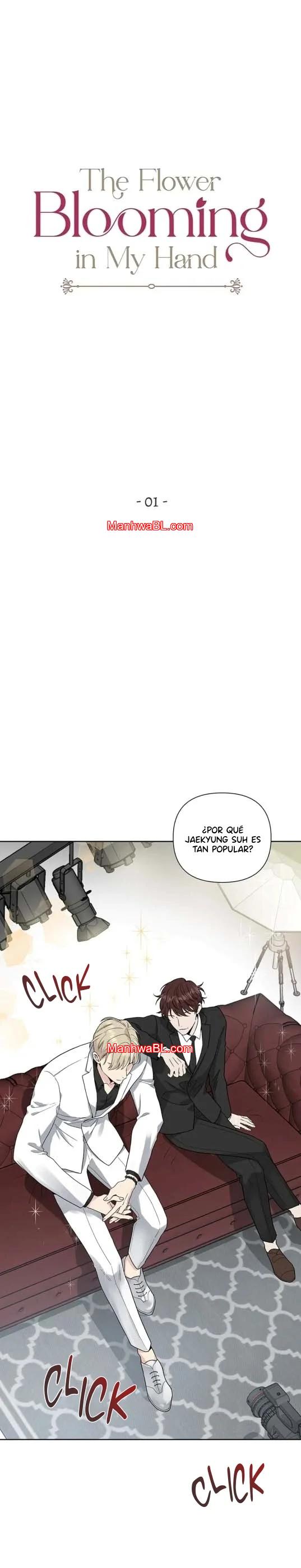 The Flower Blooming in My Hand - Capítulo 1 manhwa
