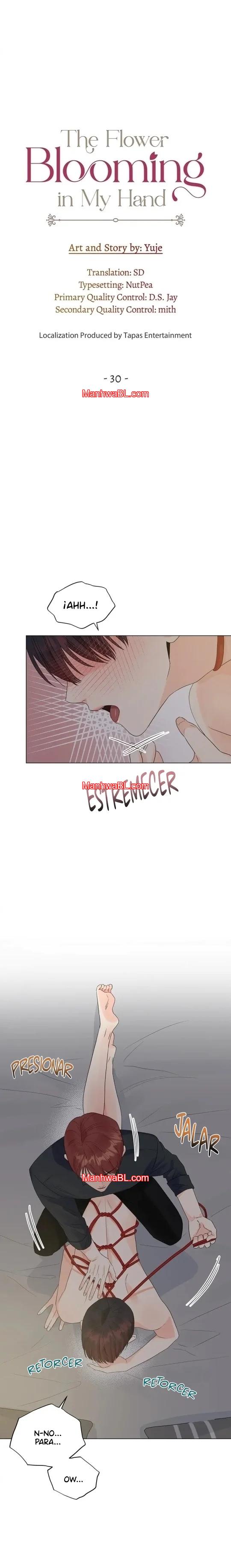The Flower Blooming in My Hand - Capítulo 30 manhwa