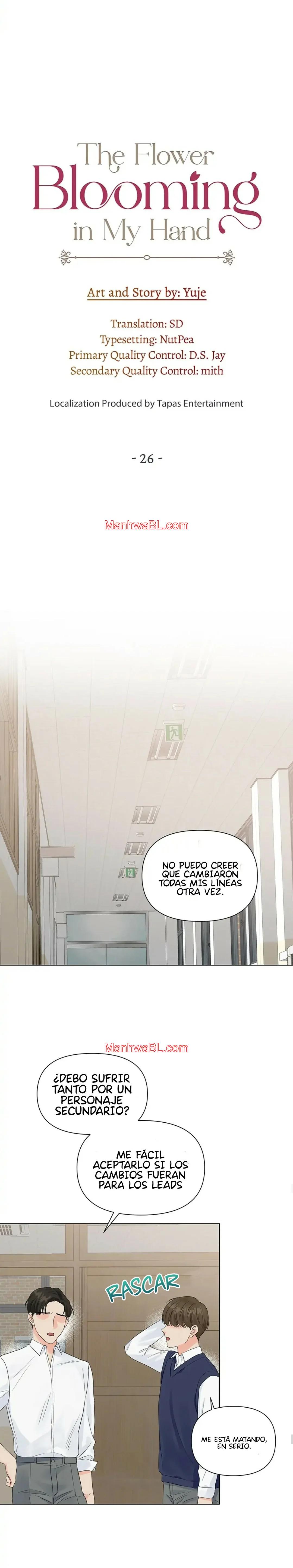 The Flower Blooming in My Hand - Capítulo 26 2 manhwa