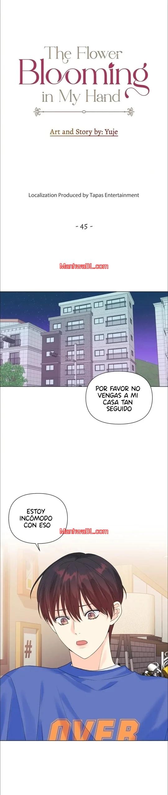 The Flower Blooming in My Hand - Capítulo 45 manhwa