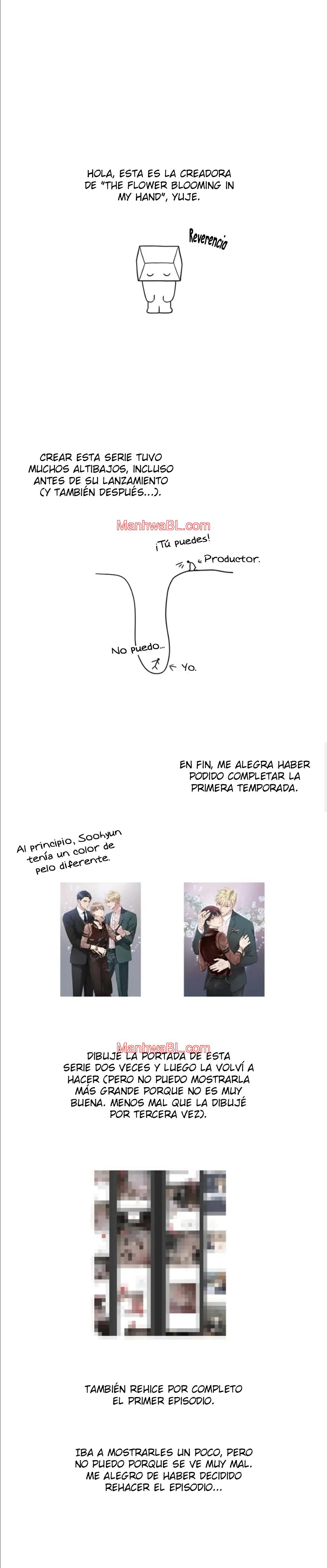 The Flower Blooming in My Hand - Capítulo 40.5 manhwa