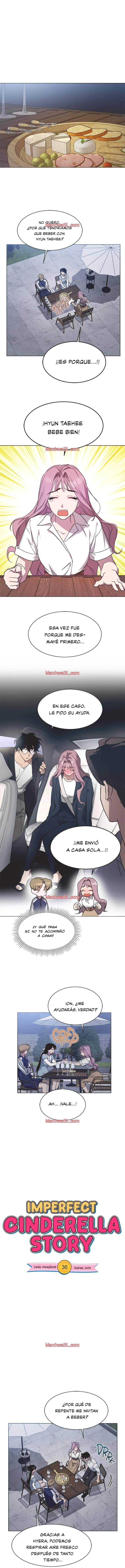 Historia De La Cenicienta Imperfecta - Capítulo 36 manhwa