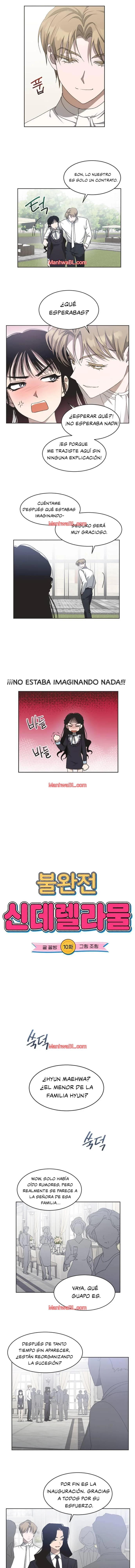 Historia De La Cenicienta Imperfecta - Capítulo 10 manhwa