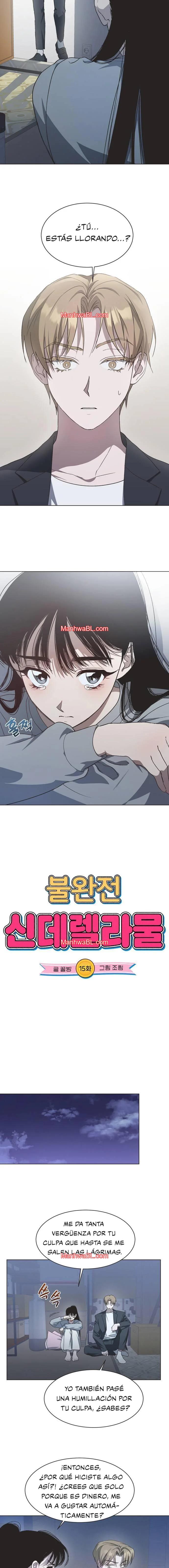 Historia De La Cenicienta Imperfecta - Capítulo 15 manhwa