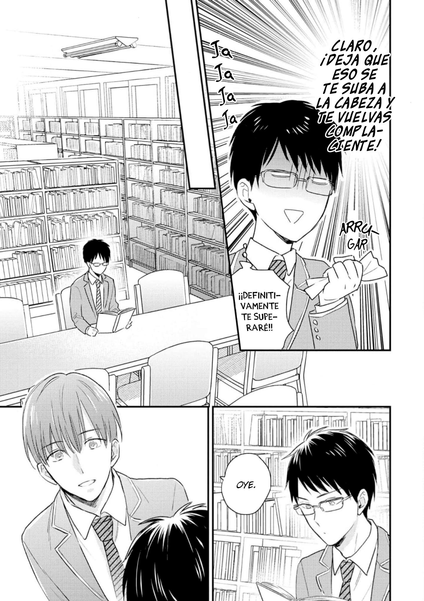 Hysteric na Kurokami Megane-kun wa Igai to Kawaii - Capítulo 1 manhwa