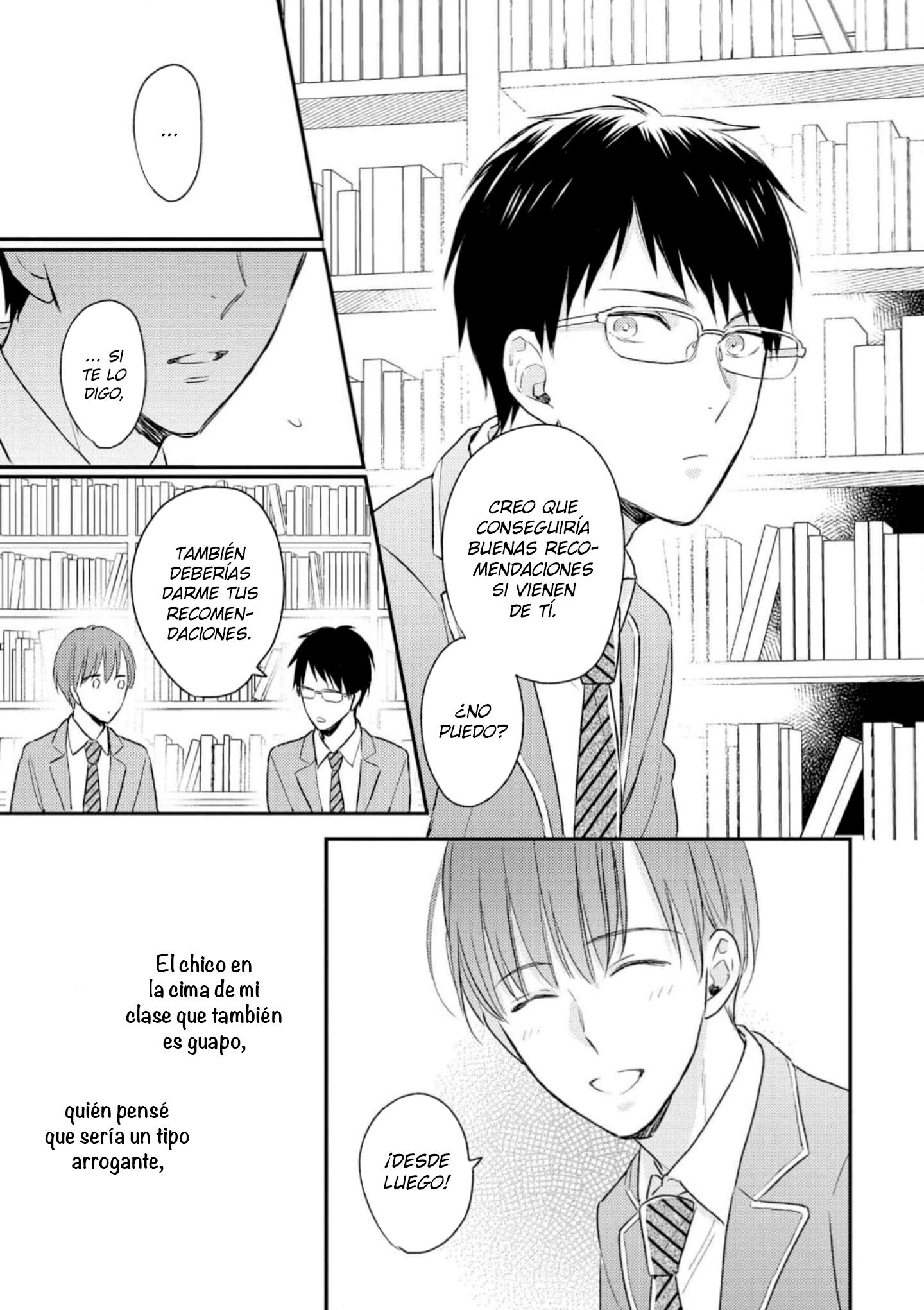 Hysteric na Kurokami Megane-kun wa Igai to Kawaii - Capítulo 1 manhwa
