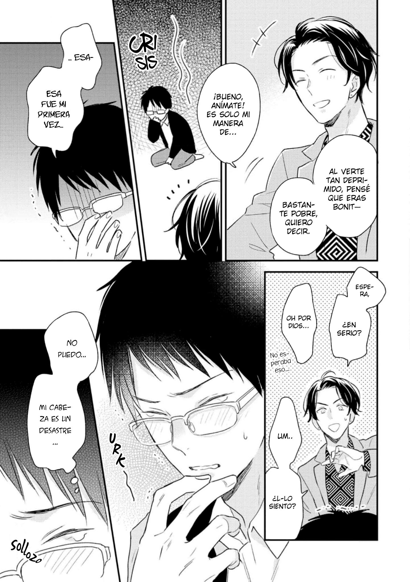 Hysteric na Kurokami Megane-kun wa Igai to Kawaii - Capítulo 1 3 manhwa