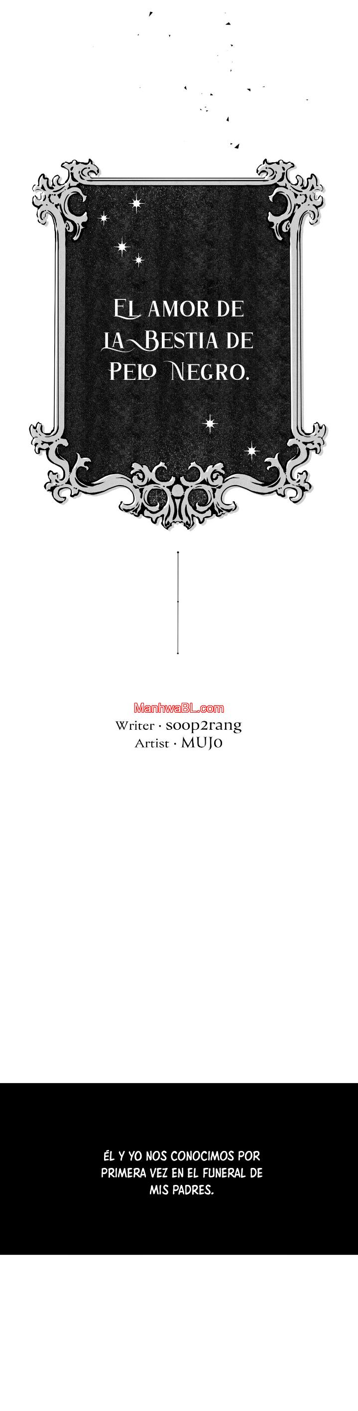 El amor de la bestia de pelo negro - Capítulo 1 manhwa
