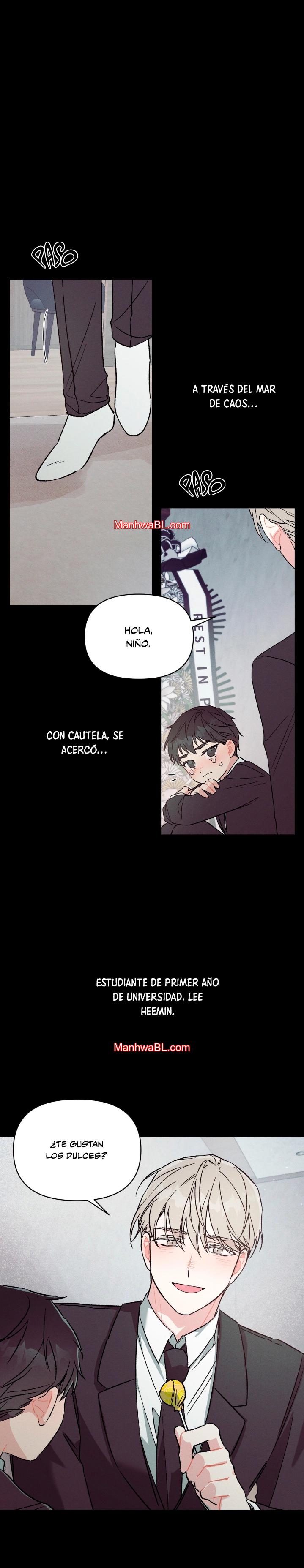 El amor de la bestia de pelo negro - Capítulo 1 manhwa