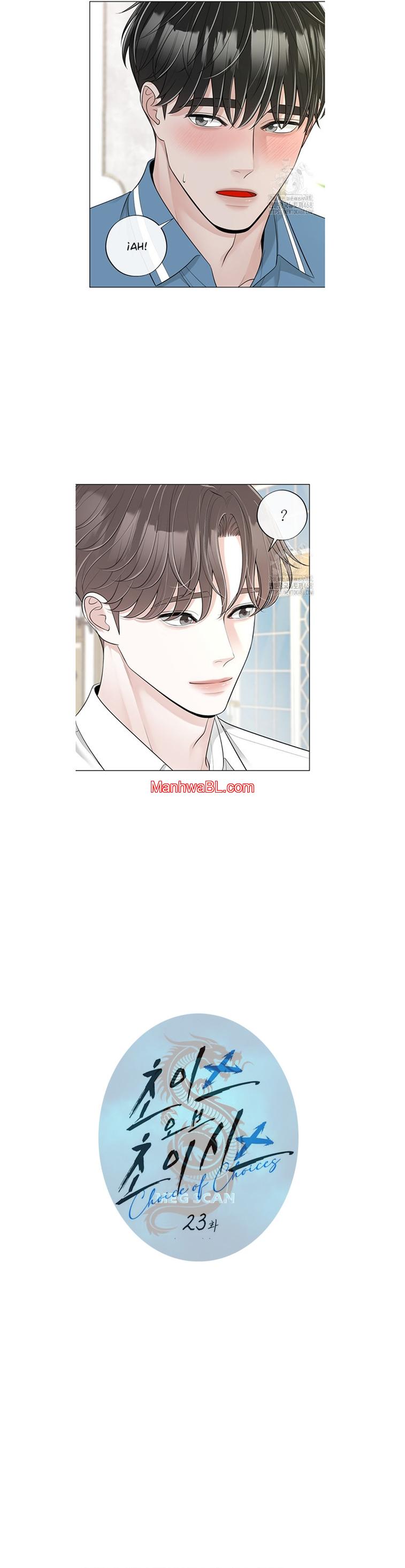 De elección a elección - Capítulo 23 manhwa