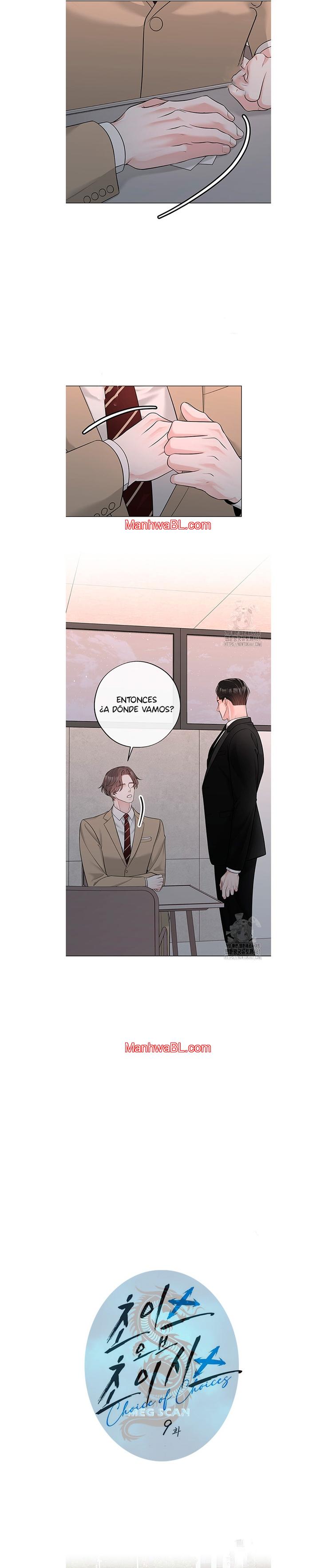 De elección a elección - Capítulo 9 manhwa