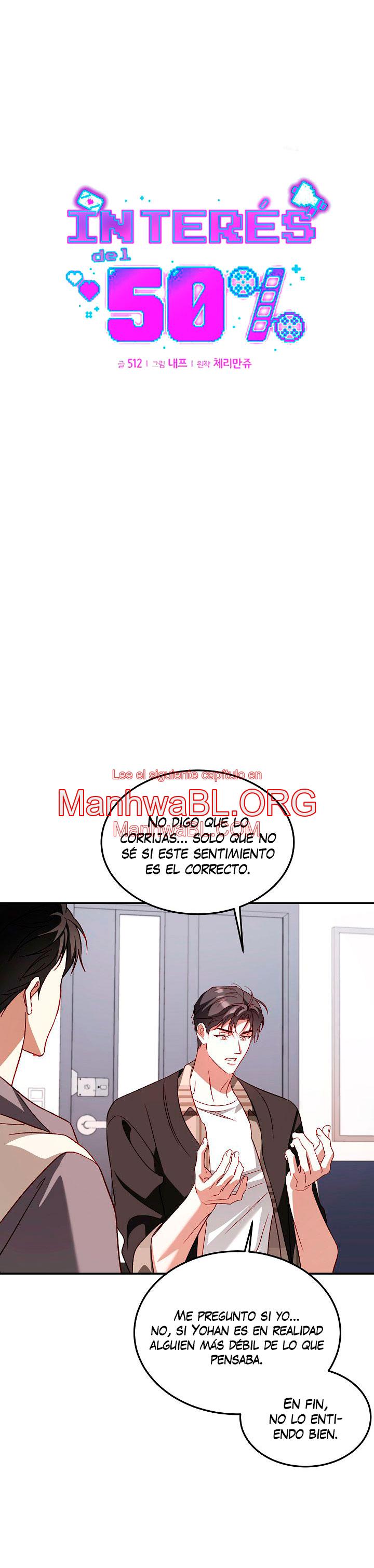 Interés del 50% - Capítulo 11 manhwa