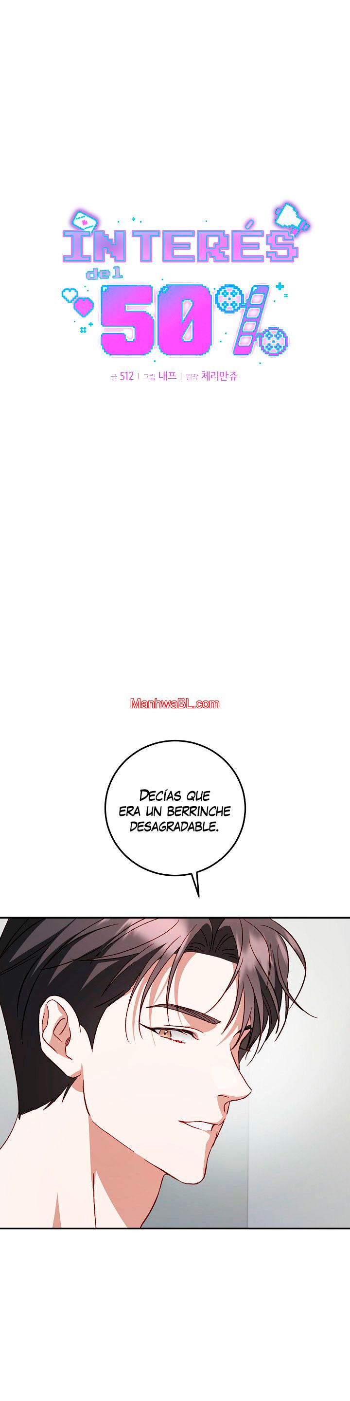 Interés del 50% - Capítulo 8 manhwa