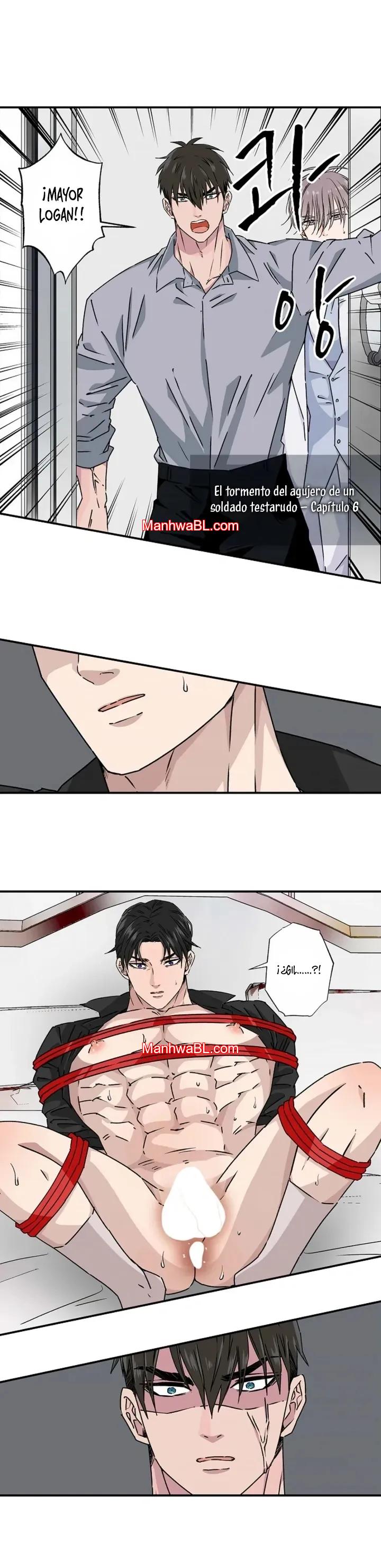 La tortura del agujero de un soldado testarudo - Capítulo 13 manhwa
