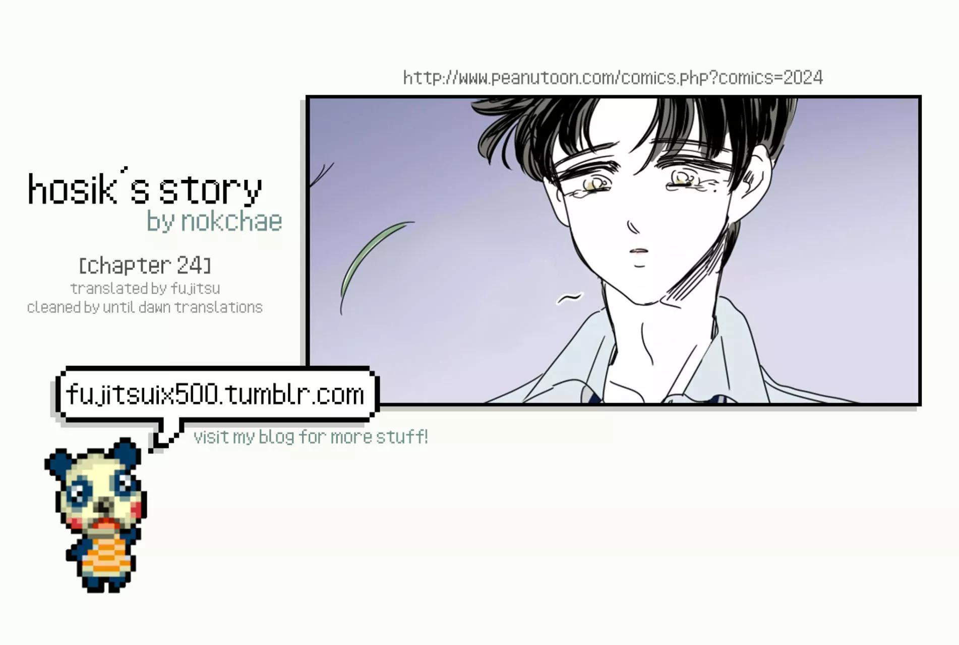 ¡Cuéntanos, Hosik! - Capítulo 24 manhwa