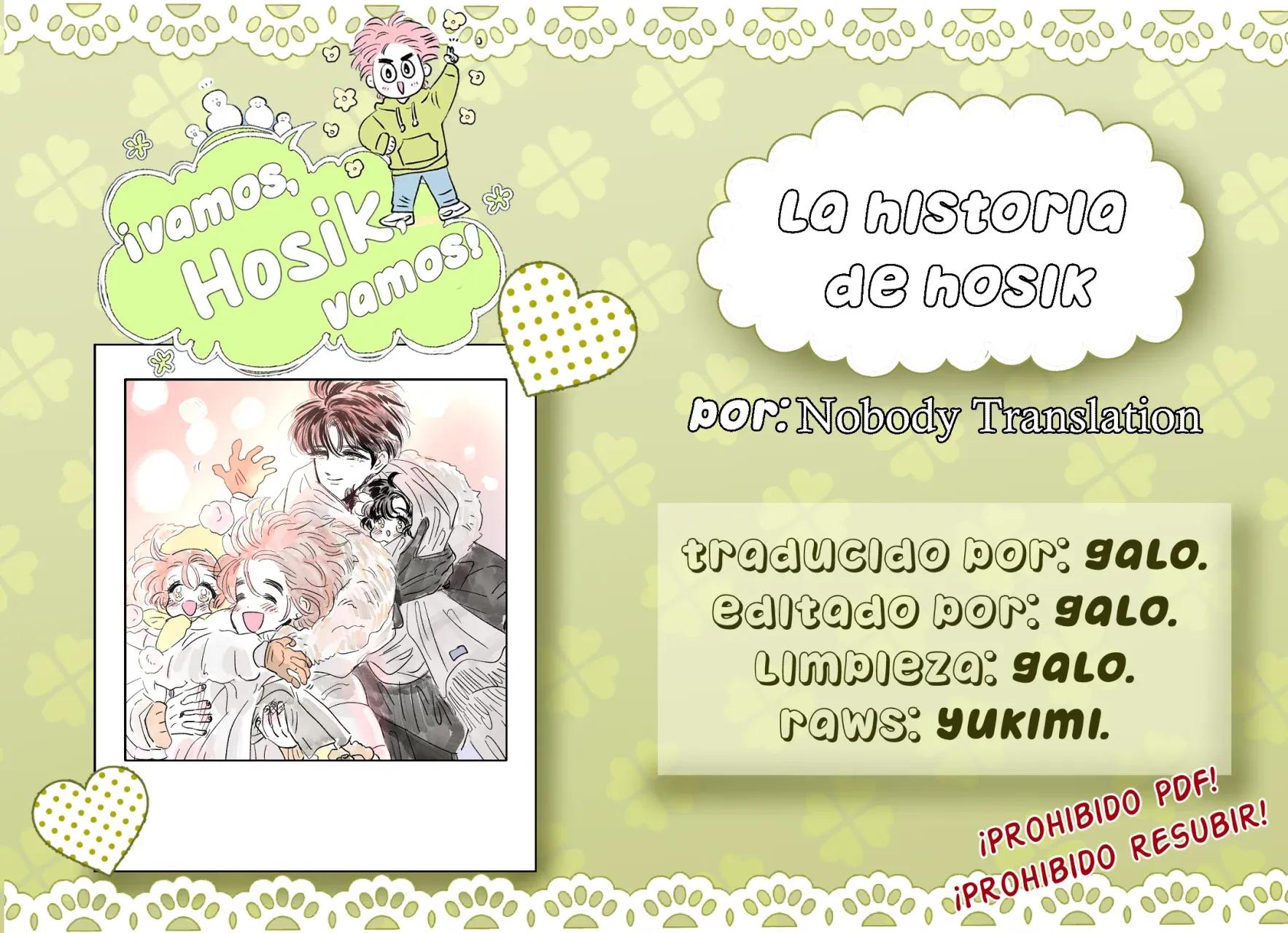 ¡Cuéntanos, Hosik! - Capítulo 105 manhwa