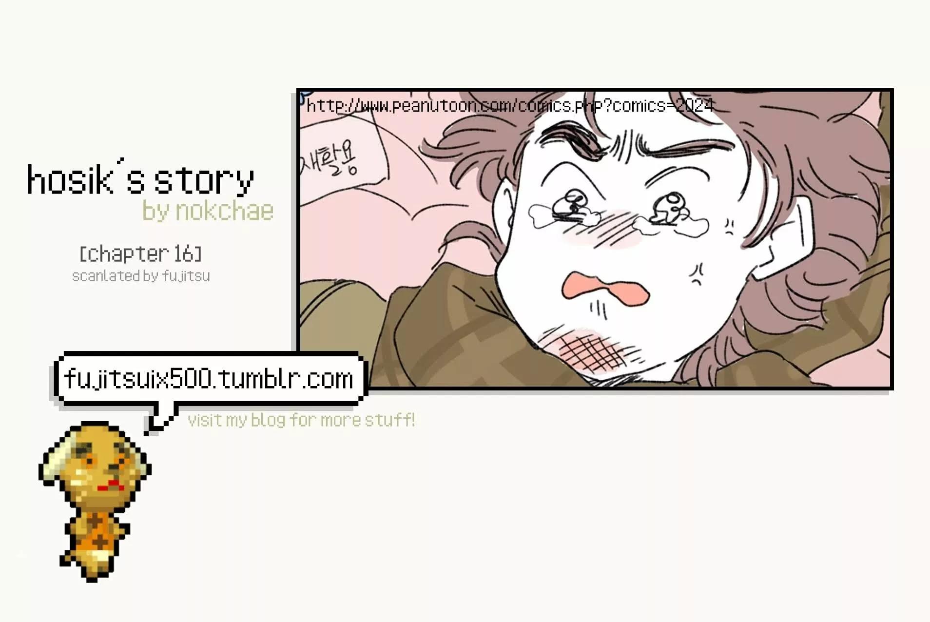 ¡Cuéntanos, Hosik! - Capítulo 16 manhwa
