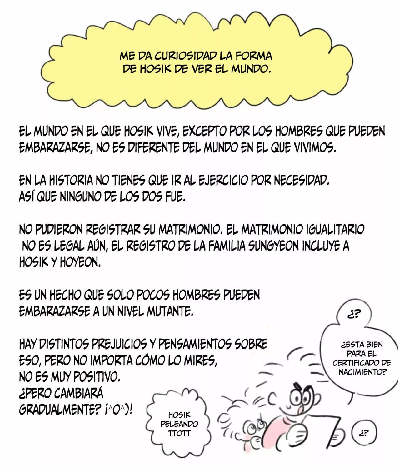 ¡Cuéntanos, Hosik! - Capítulo 70.5 manhwa