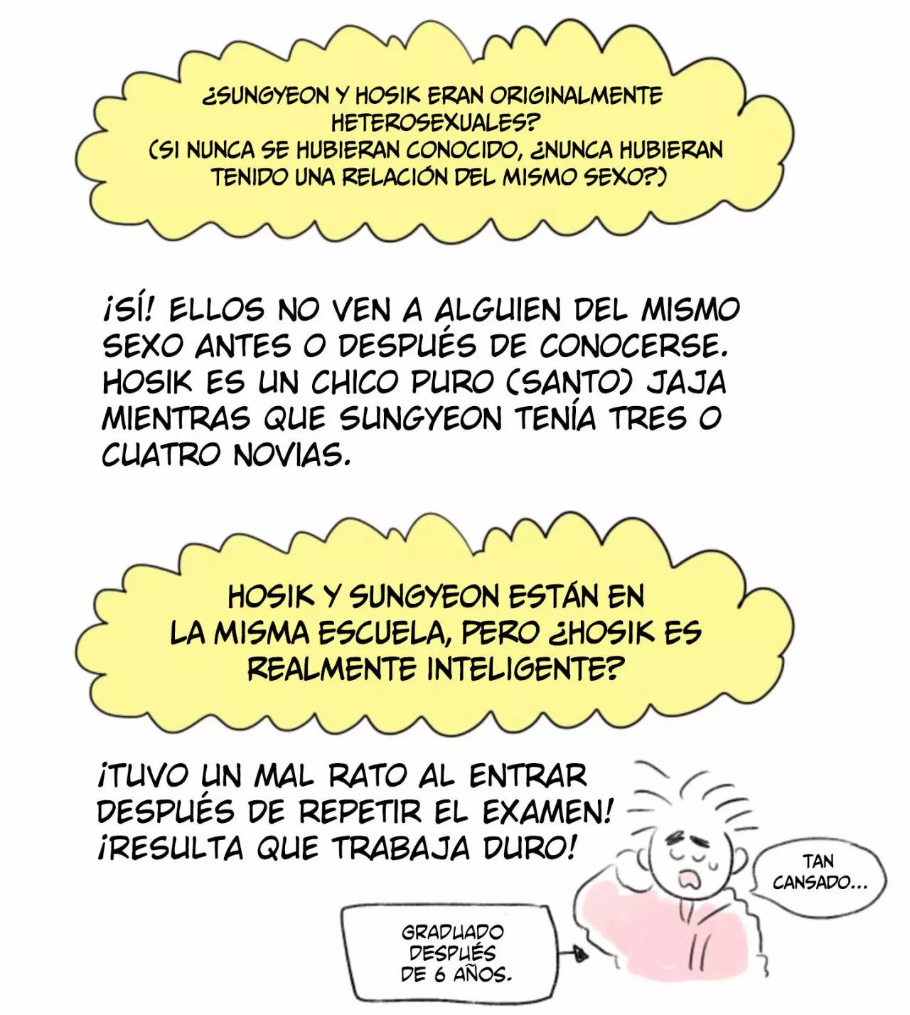 ¡Cuéntanos, Hosik! - Capítulo 70.5 manhwa