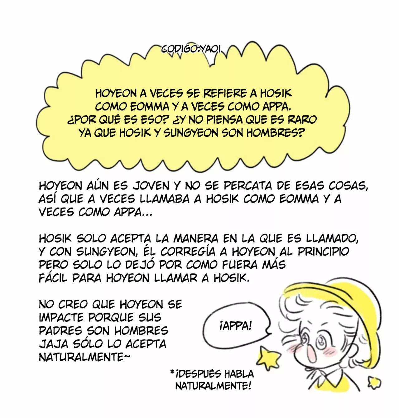¡Cuéntanos, Hosik! - Capítulo 70.5 manhwa