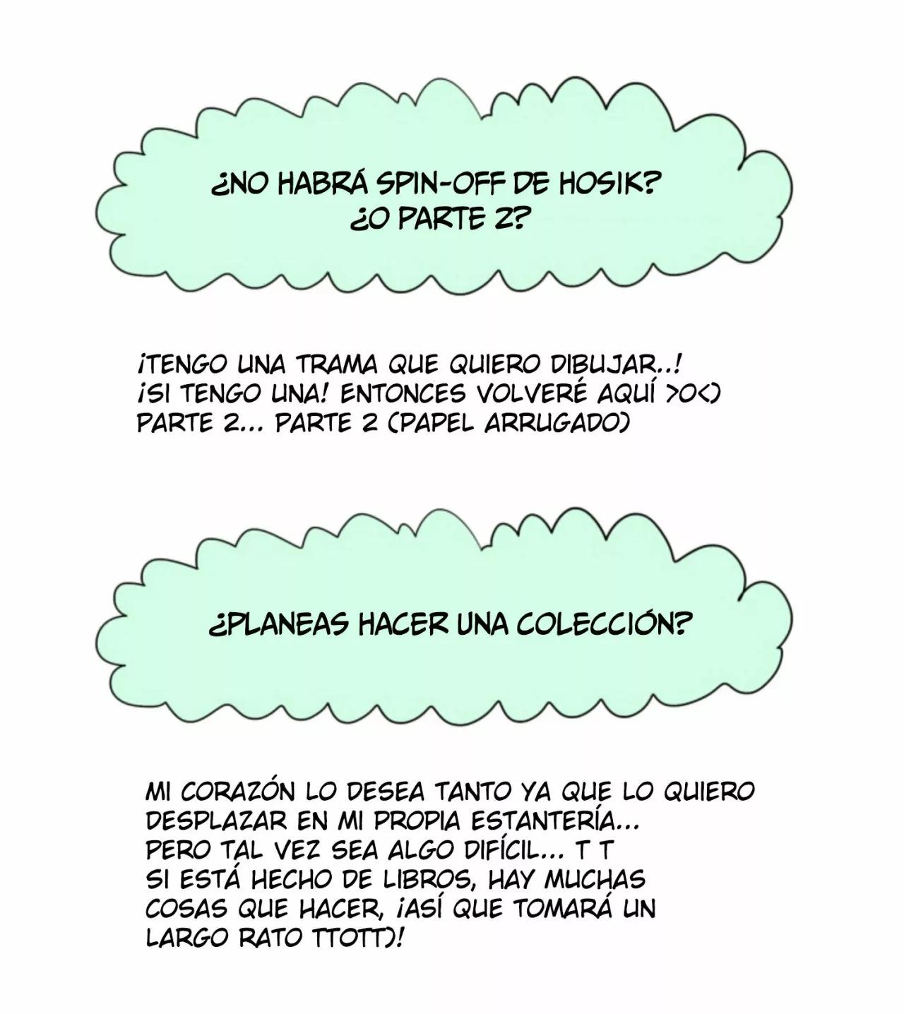 ¡Cuéntanos, Hosik! - Capítulo 70.5 manhwa