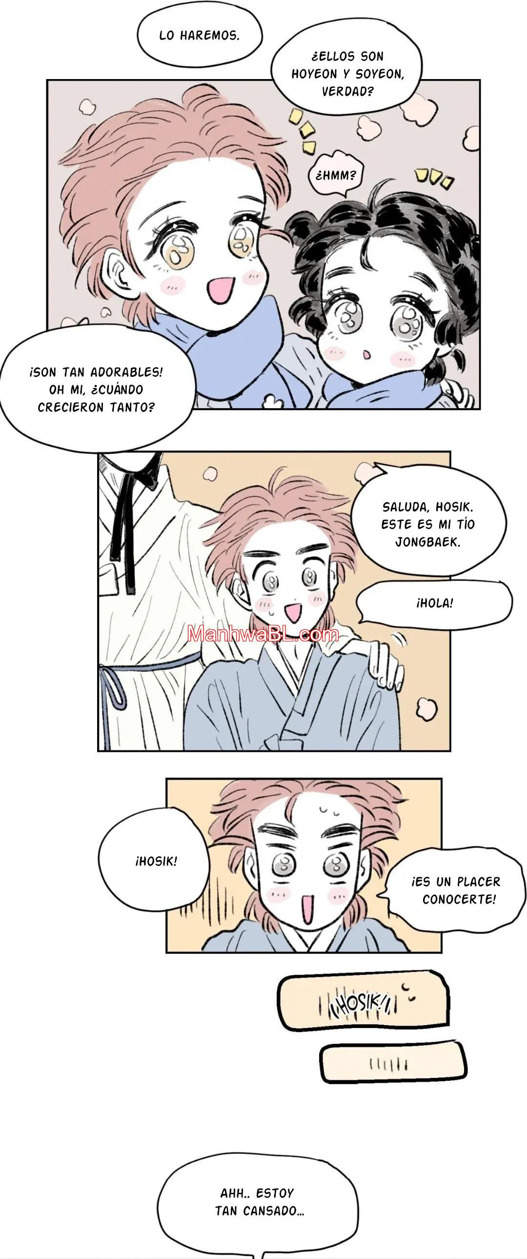 ¡Cuéntanos, Hosik! - Capítulo 103 manhwa