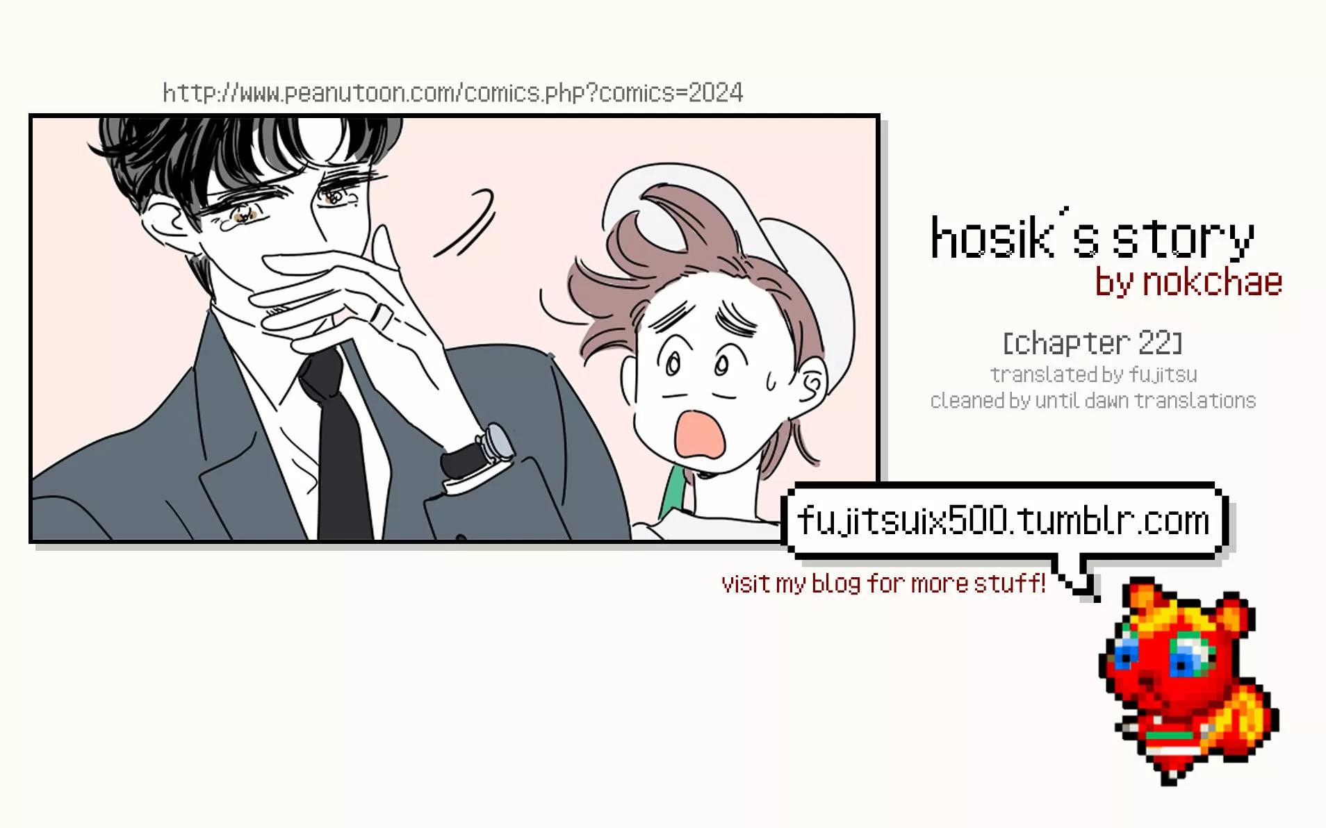 ¡Cuéntanos, Hosik! - Capítulo 22 manhwa