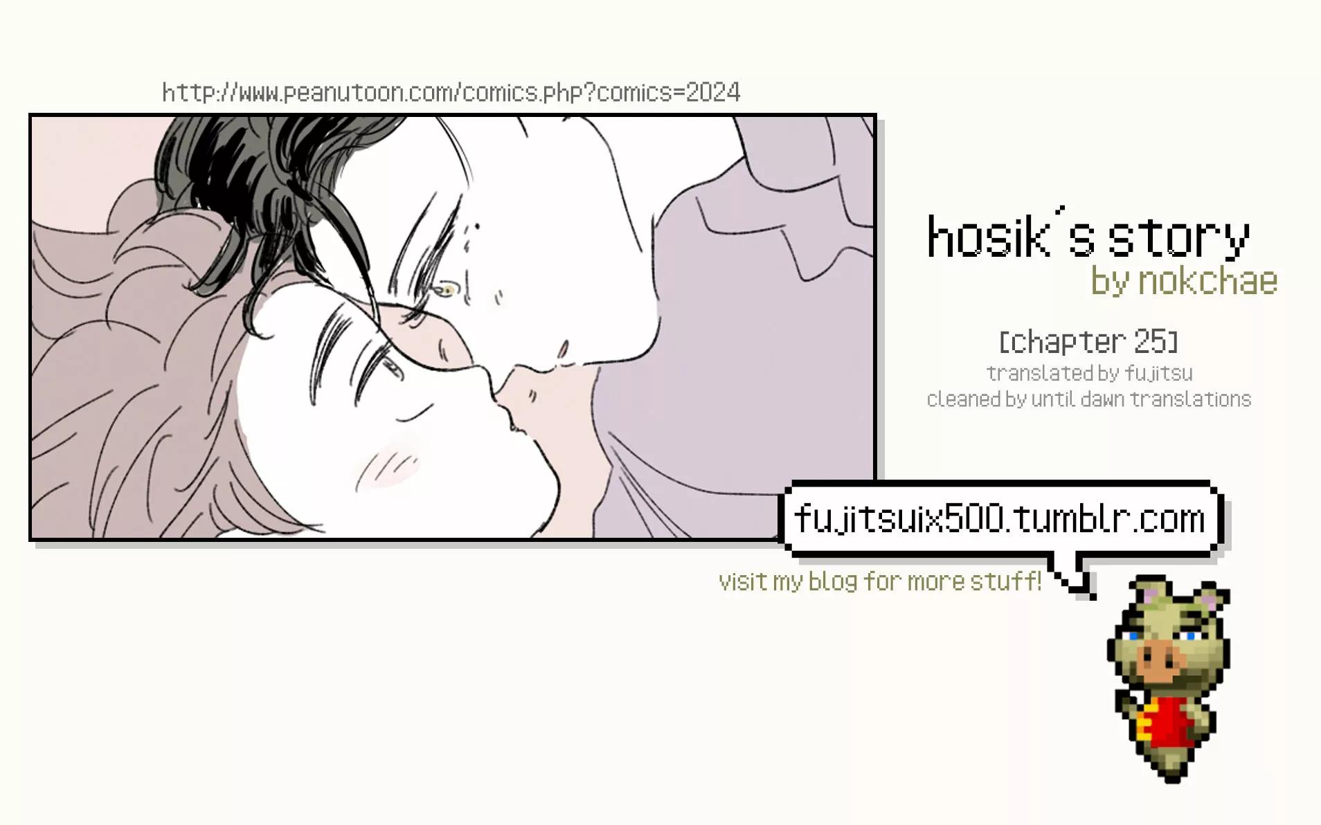 ¡Cuéntanos, Hosik! - Capítulo 25 manhwa