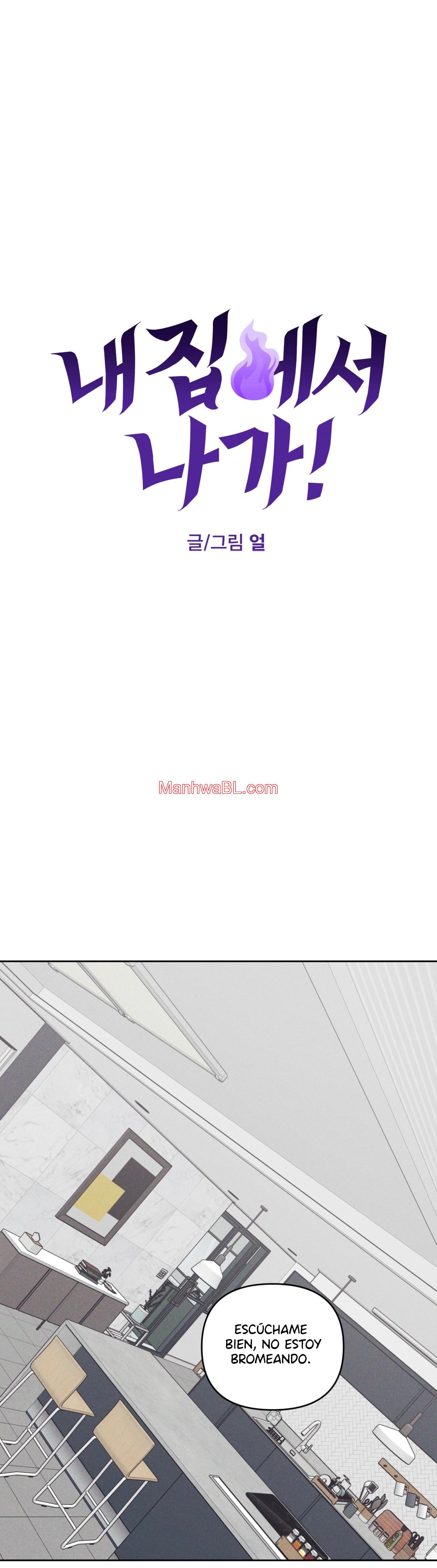 ¡Fuera de mi casa! - Capítulo 5 2 manhwa