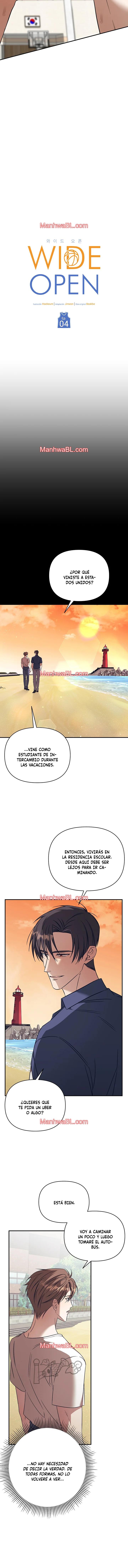 Wide Open - Capítulo 4 manhwa