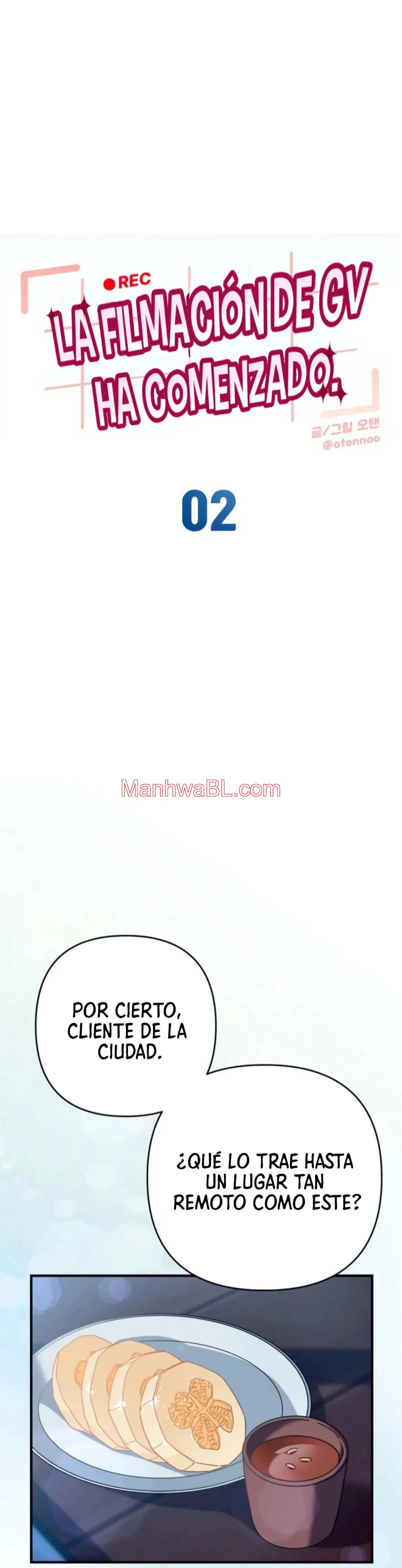 LA FILMACIÓN DE GV HA COMENZADO. - Capítulo 2 manhwa