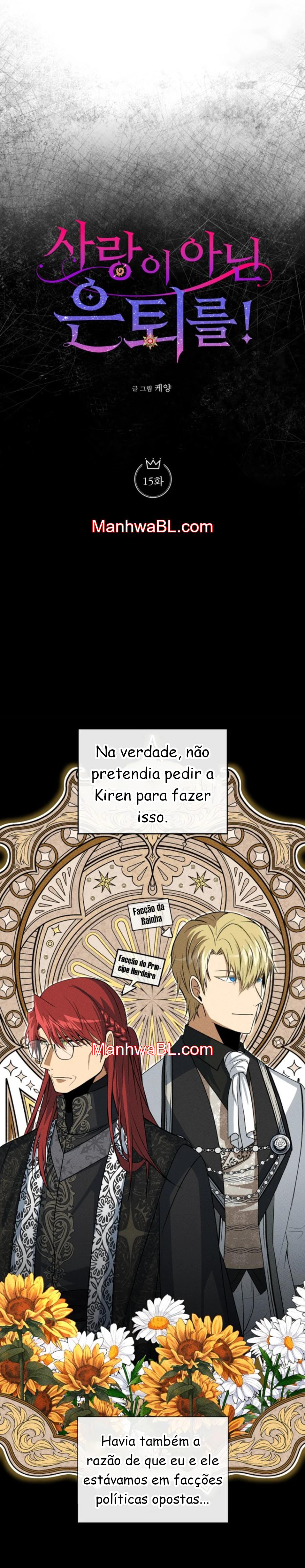 Aposentadoria, não amor! - capítulo 15 manhwa