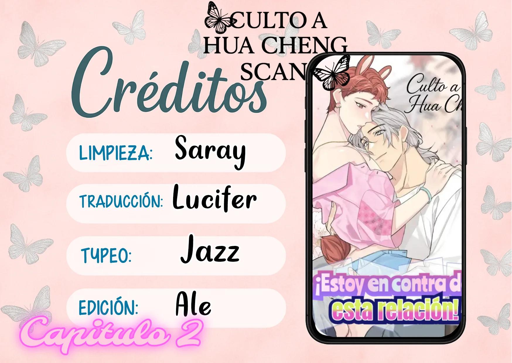 Estoy en contra de esta relación - Capítulo 2 manhwa