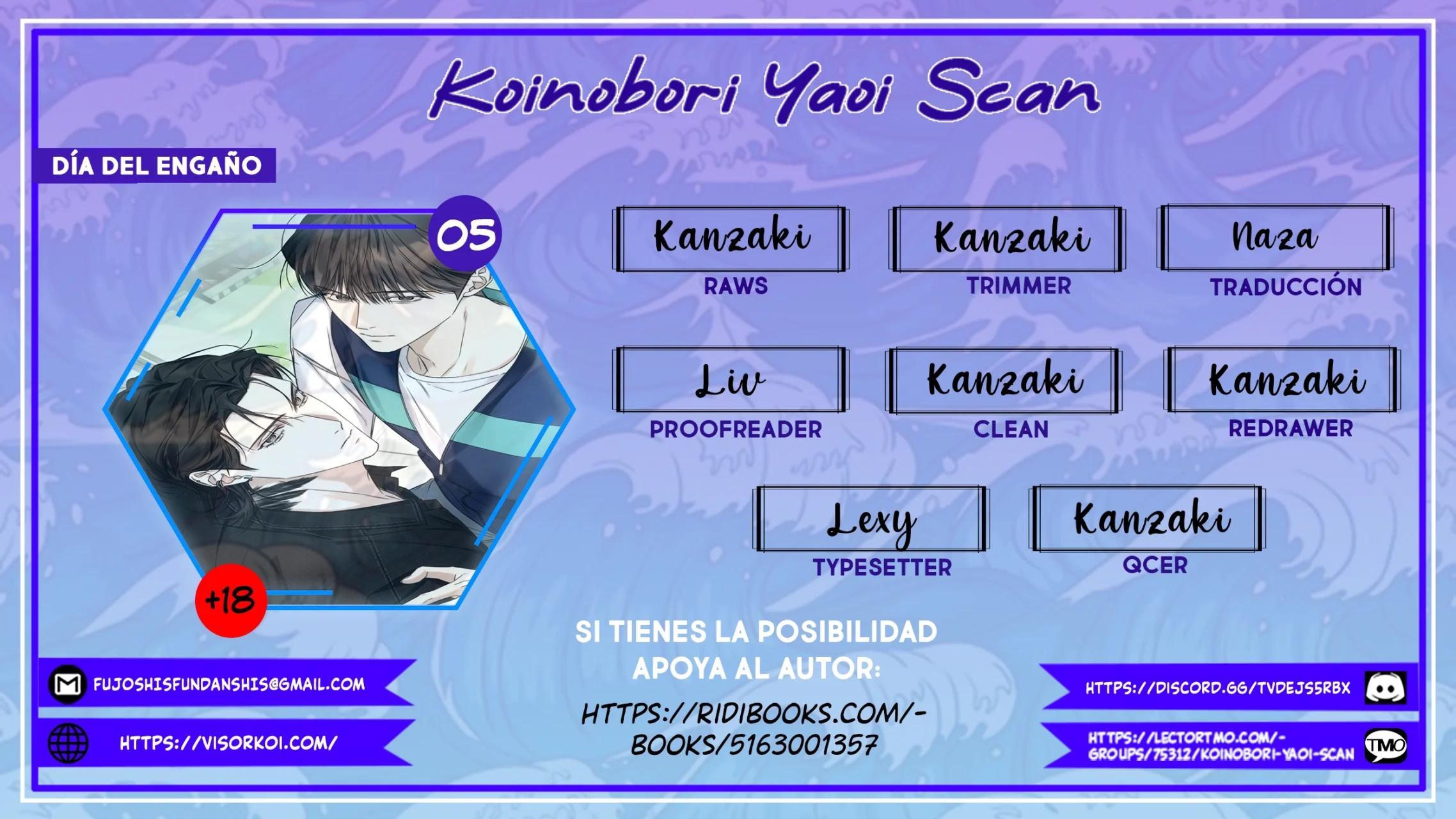 Día del engaño - Capítulo 5 manhwa