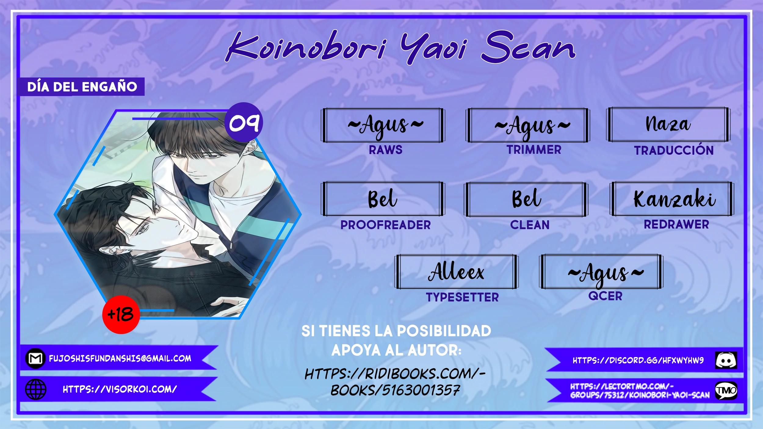 Día del engaño - Capítulo 9 manhwa