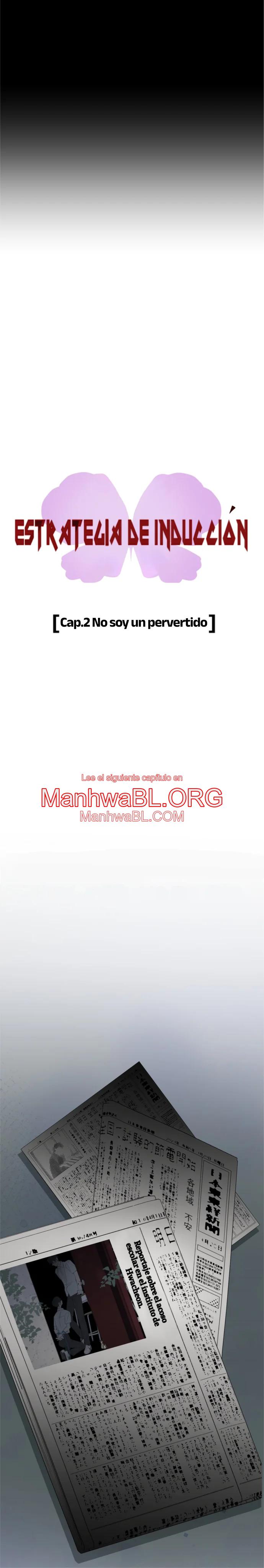 Estrategia de inducción - Capítulo 2 manhwa
