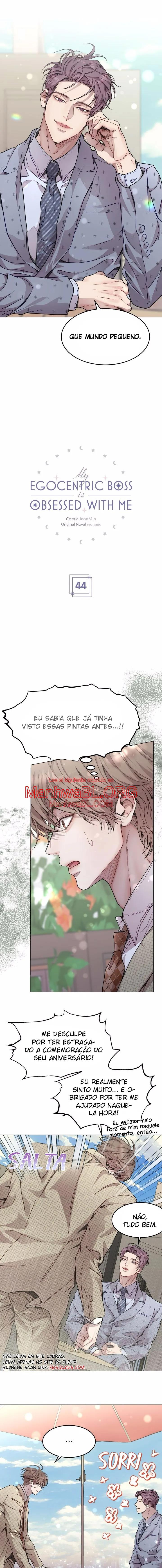 My Egocentric Boss is Obsessed With Me - Capítulo 44 manhwa